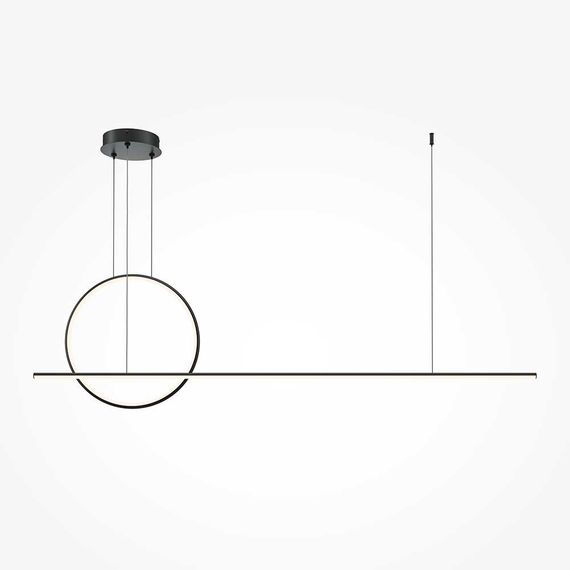 Подвесной светодиодный светильник Maytoni Halo MOD247PL-L49BK