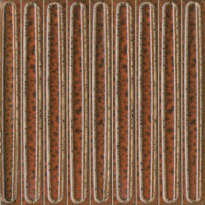 Декор чипсет Далия оранжевый глянцевый (KMD2SOB007BN)