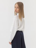 Джемпер молочный для девочки арт. AT824-1