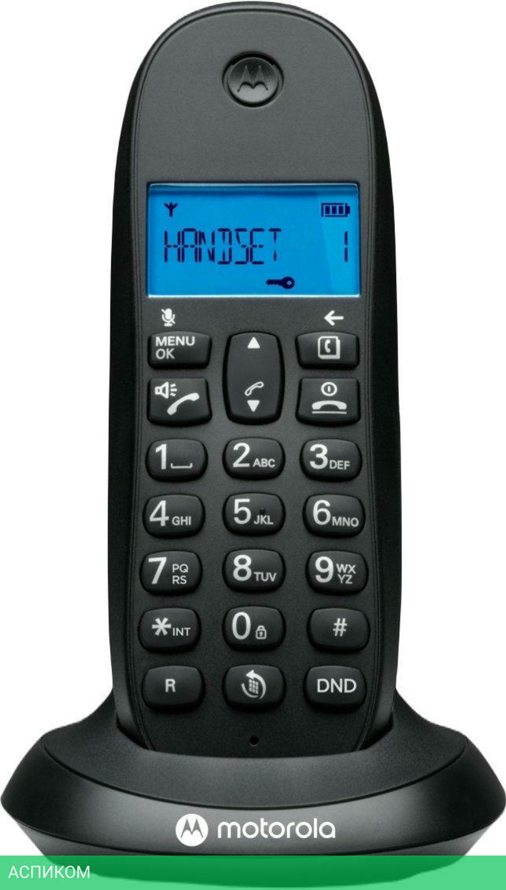 Радиотелефон DECT Motorola C1001СB+ черный