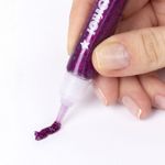 Гель с блестками ЮНЛАНДИЯ, для декора, поделок, DIY, творчества, оформления, 10,5 мл, цвета ассорти, в дисплее, 662252, 1шт