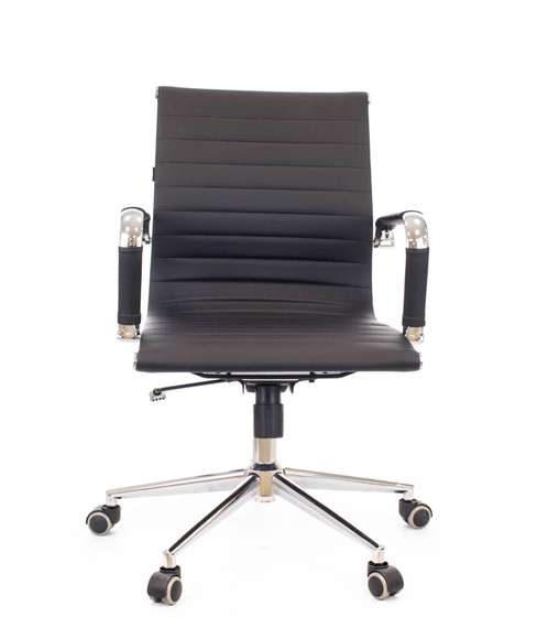 Операторское кресло Everprof Leo T Экокожа Черный