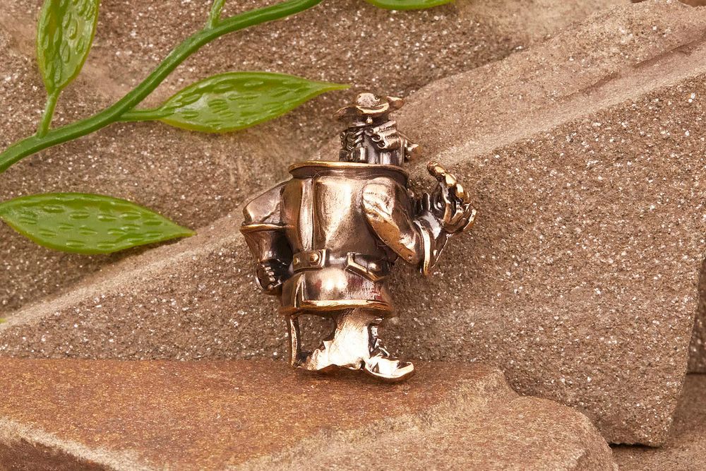 Бусина на темляк Доктор от мастерской Крымская бронза