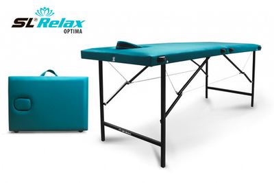 Массажный стол складной Relax optima (Turquoies)