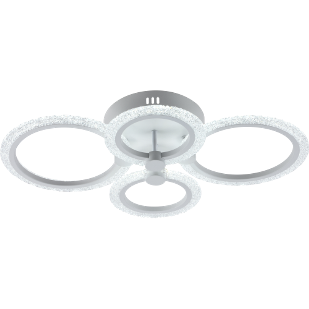 Светильник потолочный светодиодный Rivoli Blanca 6094-105 72 Вт 3000К-6000К LED с пультом модерн уценка | Rivoli