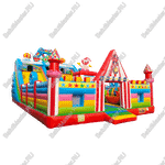 Коммерческий надувной батут "Парк развлечений" 15*8*8 м