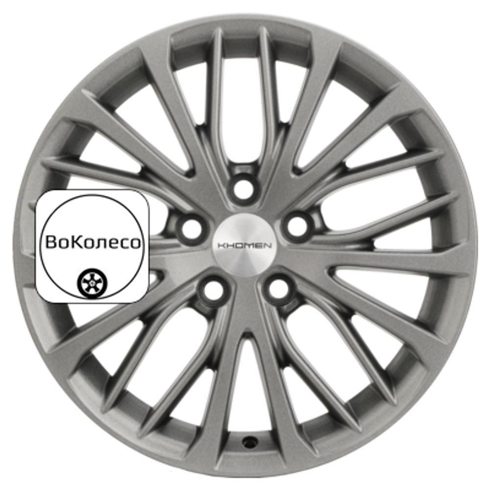 7x17/5x114,3 ET45 D60,1 KHW1705 (Changan/Geely/Lexus/Toyota) G-Silver Khomen Wheels