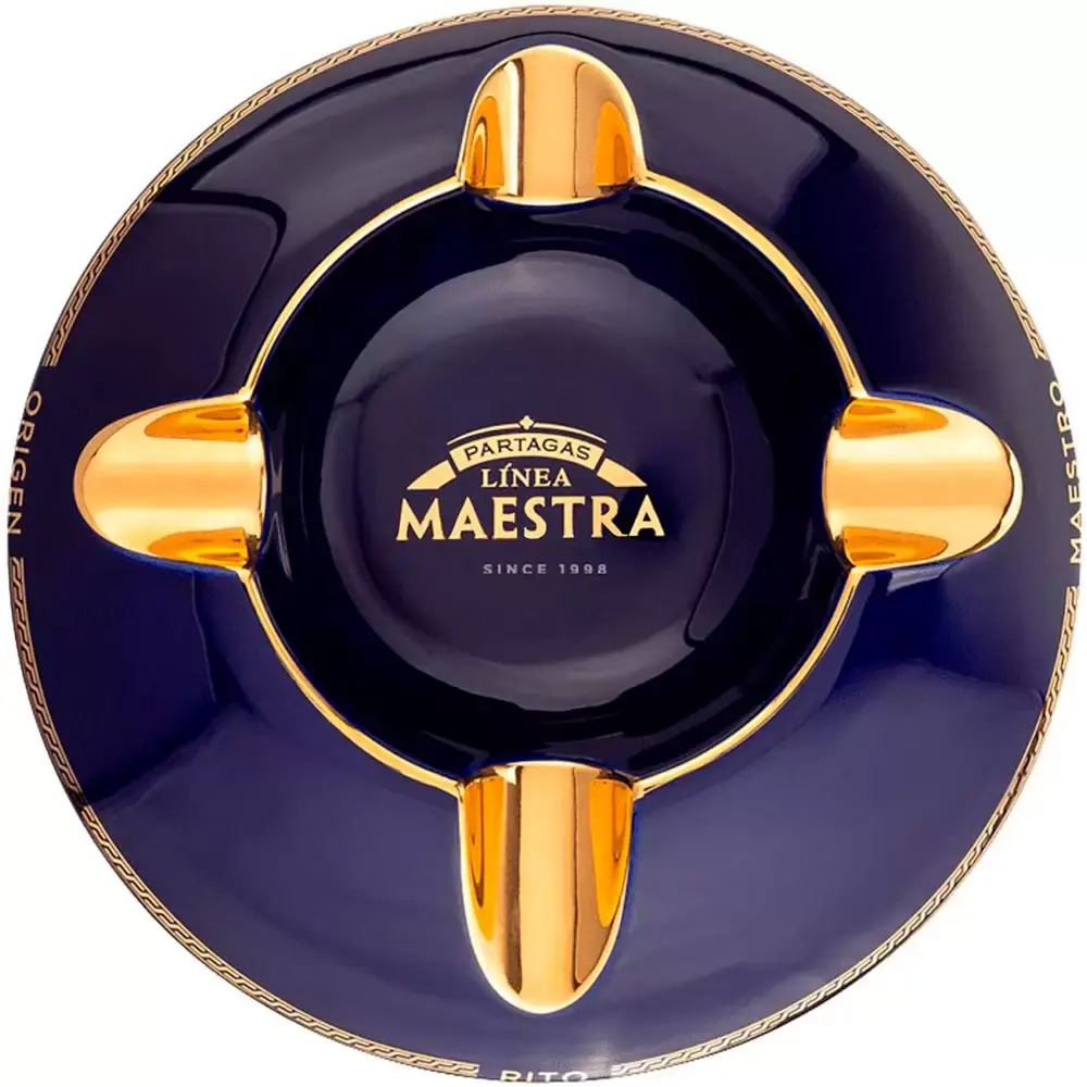 Пепельница фарфоровая Partagas Linea Maestro на 4 сигары
