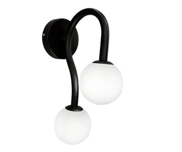 07723,19 Бра Кадо черный G9 2*5W