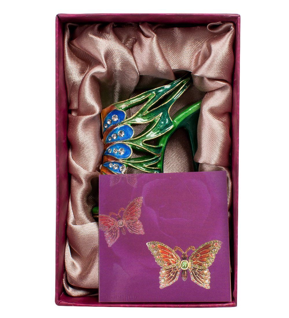 Nobility SMT-74 Шкатулка-туфелька «Павлин» (Nobility)