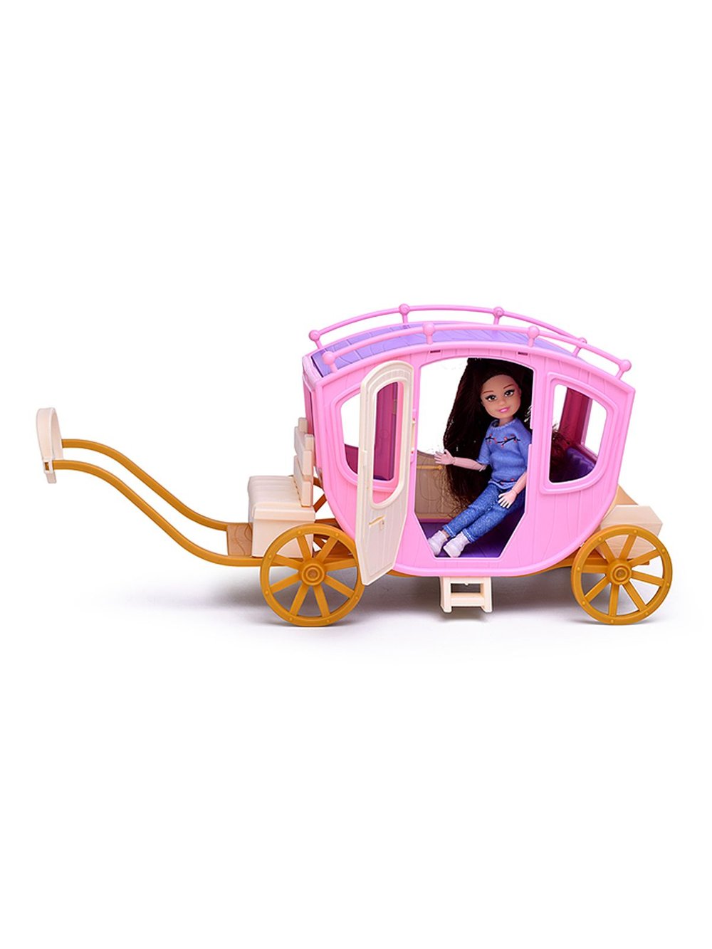 Игровой набор Карета с лошадью и куклой (631A)