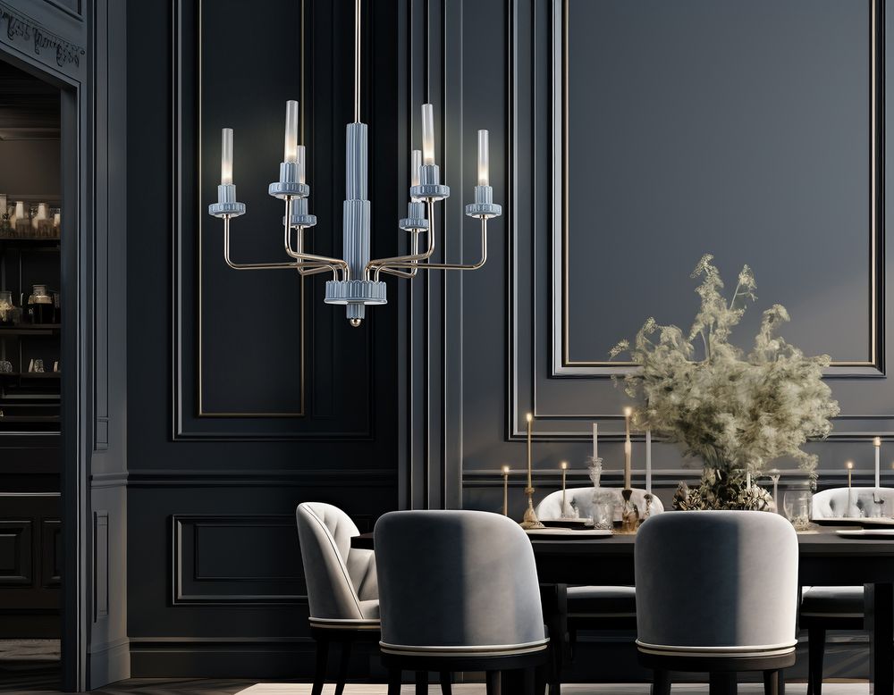 Ambrella Люстра светодиодная на штанге Ceramo Modern LH53124