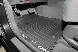 Коврики Standard, в салон SSANG YONG Kyron 2006- , 4 шт. (полиуретан, чёрные) Element.NLC.61.09.210