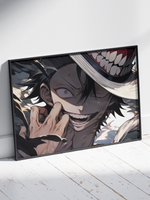 Постер плакат Луффи Арт One Piece Ван Пис