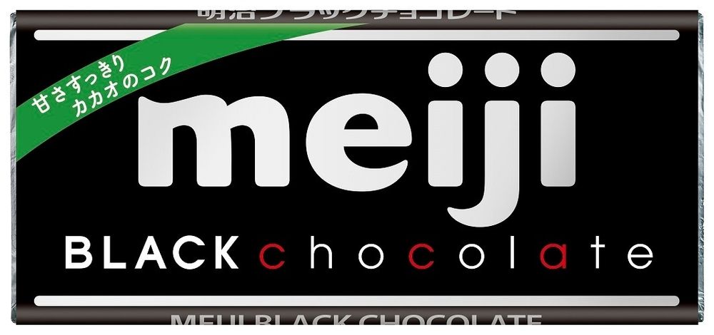 Шоколад Meiji Black тёмный горький, 50г