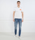 Поло COLORED ADDRESS BOX CALVIN KLEIN JEANS - белый(J30J322854)