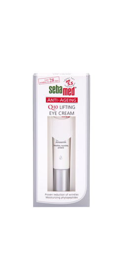 Sebamed Anti-Ageing - лифтинг-крем для кожи вокруг глаз с коэнзимом Q10 /   15  ml  / GTIN 4103040171290