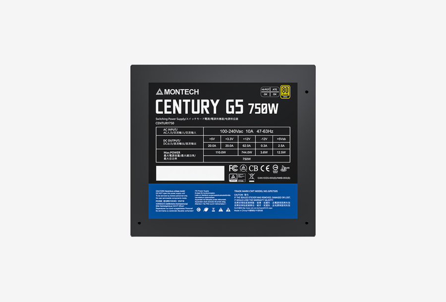 CENTURY G5 750W_0526601102200