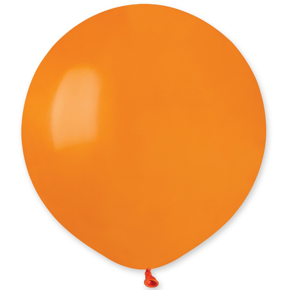Шар латексный Пастель 48 см (Оранжевый)