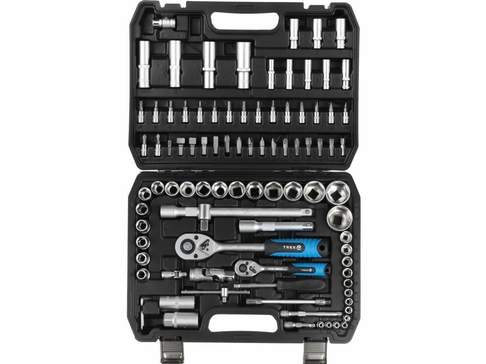 Набор головок и бит 94пр. TREK (1/4\, 1/2\", 6 граней) (TR13094)"