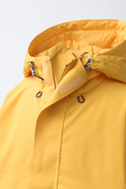 ZARA КУРТКА WATER RESISTANT И WINDPROOF, ЖЕЛТЫЙ