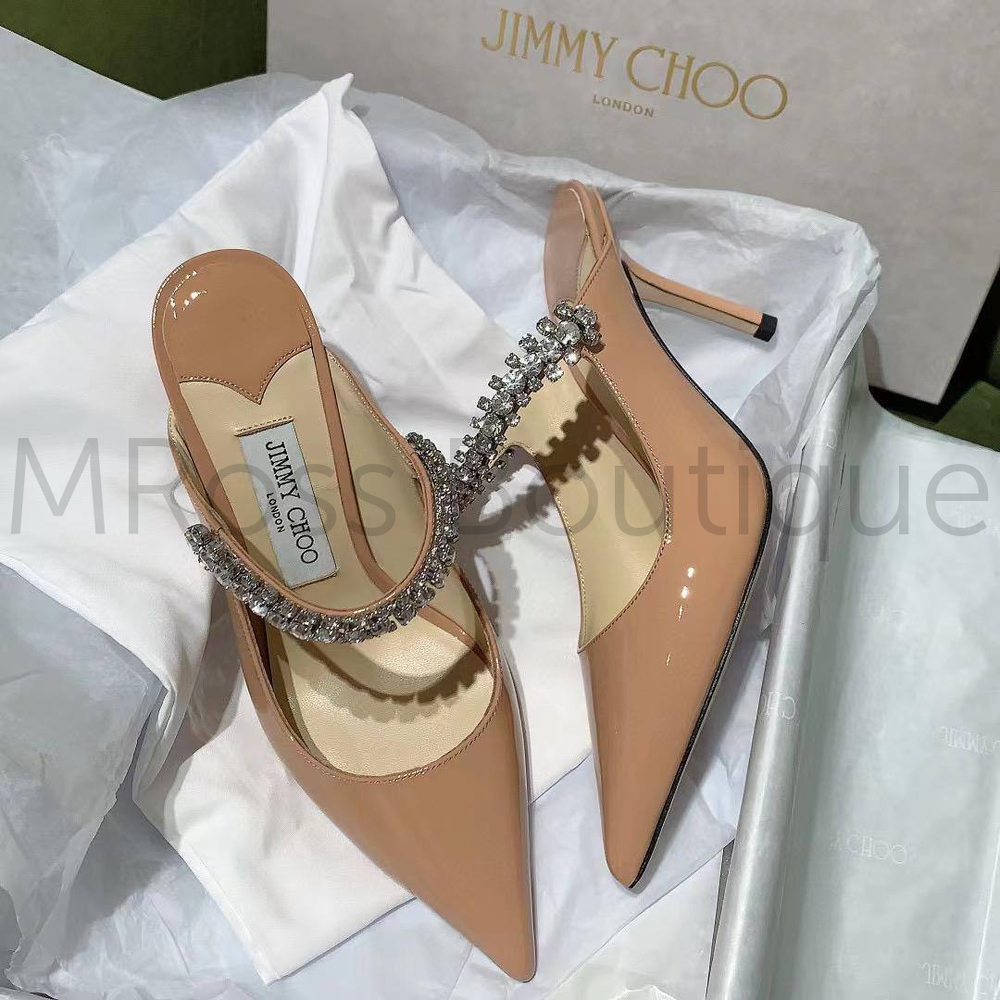 Бежевые босоножки Jimmy Choo Bing 100 премиум класса