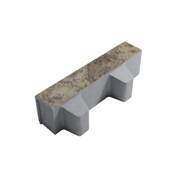 Тротуарная плитка ГАЗОННАЯ РЕШЕТКА - Листопад гладкий Старый замок