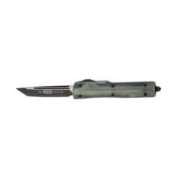 Автоматический нож Microtech UTX-70 149-1GTJGS c клинком из стали Böhler M390 Microclean®, рукоять алюминий / G10