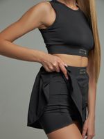 Юбка-шорты теннисная Paddel Tennis Game Black