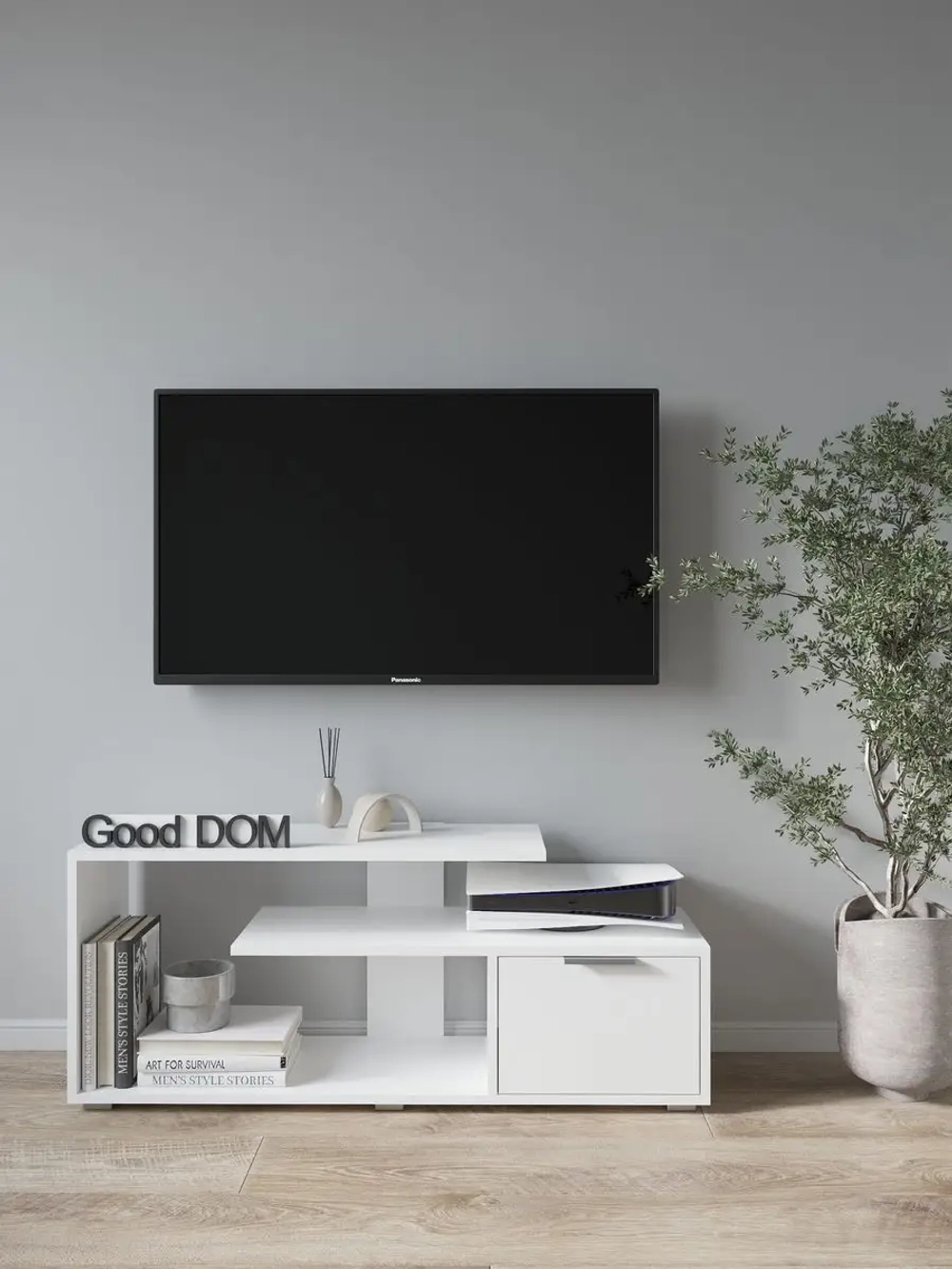 Тумба под телевизор напольная