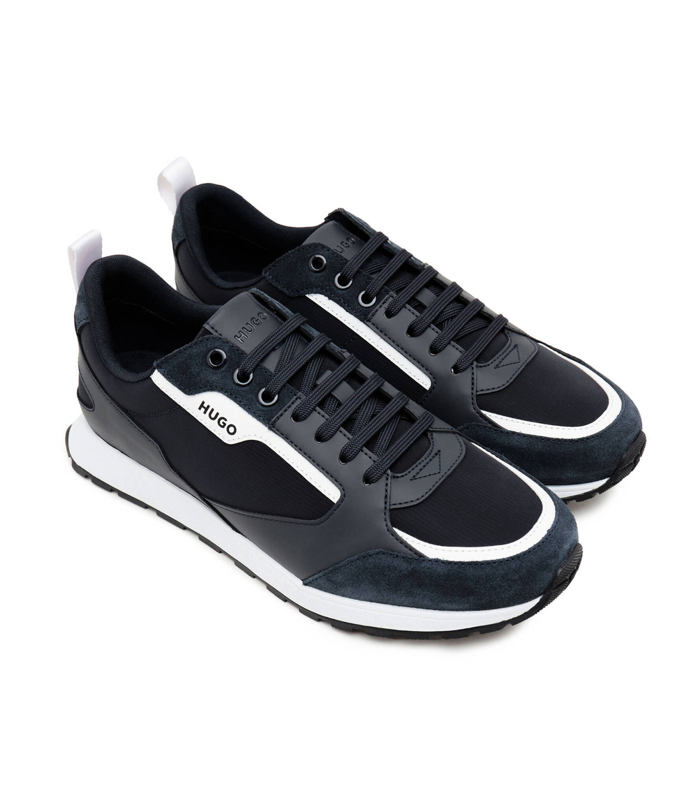 Кроссовки Icelin_Runn_nypu A_N HUGO - темно-синий(50498329)