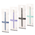 Набор ч/г карандашей Yalong HB, дерево, без ластика, шестигранный, заточенный, ассорти, 6 шт/уп, европодвес