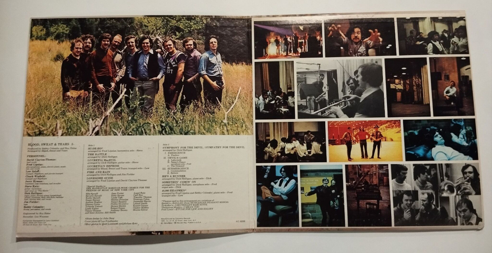 Винтажная виниловая пластинка LP Blood, Sweat And Tears Blood, Sweat And Tears 3 (USA 1970)