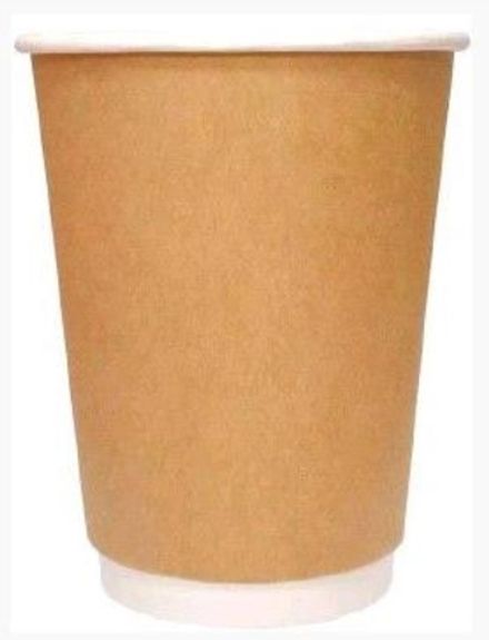 Стаканы бумажные двухслойные 200/260мл DW9 крафт (26/780шт)