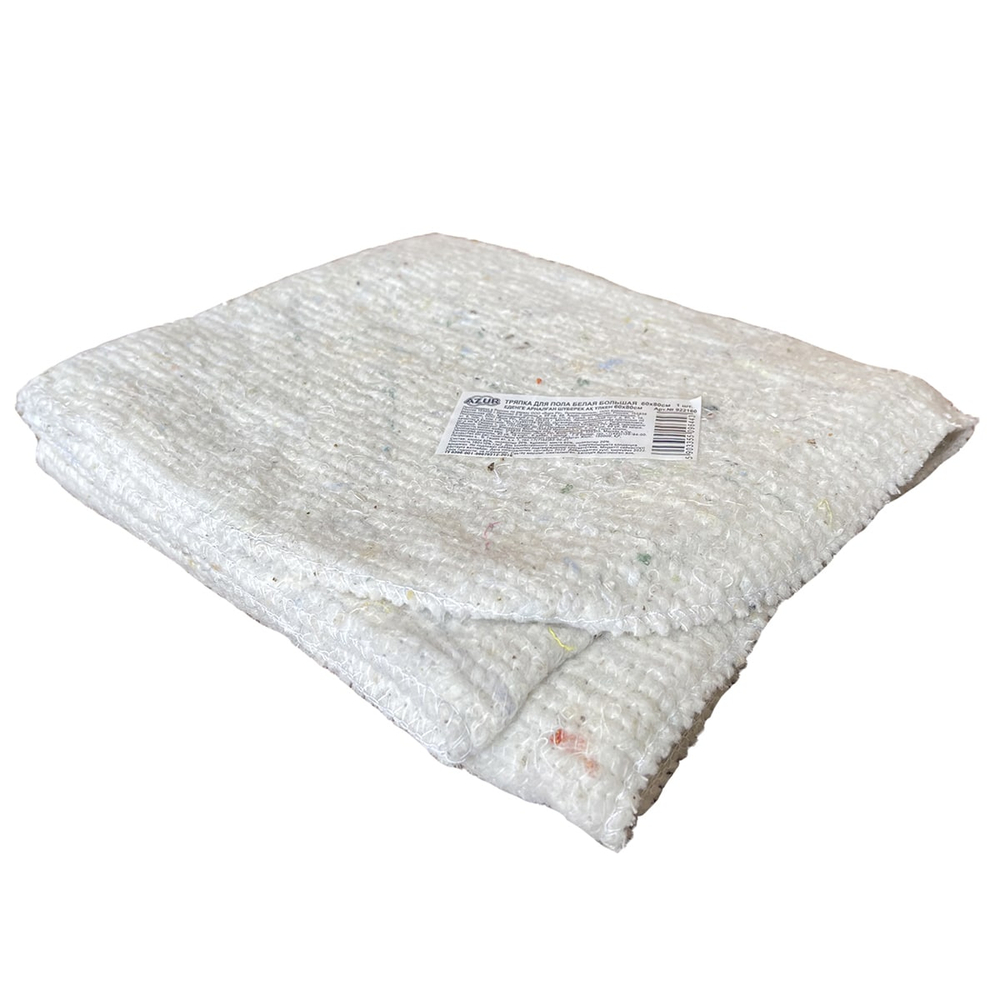 Тряпка для пола Azur 60х80 см белая