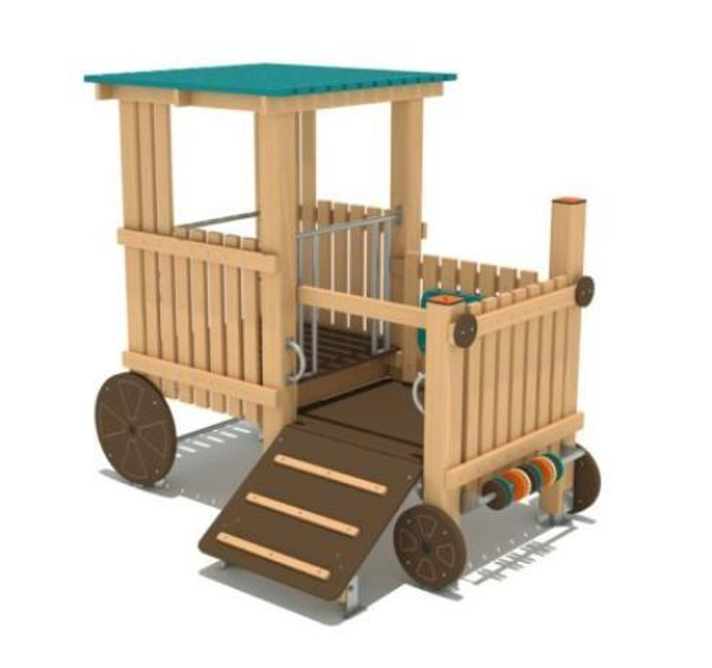 Игровой элемент Трактор для детской площадки