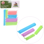 Зажим для пакета «Ассорти» 10шт (4шт*7.5см, 5шт*6см, 1шт*11см))