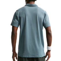 Мужское теннисное поло Nike Court Advantage Dri-Fit Tennis - mineral slate/white