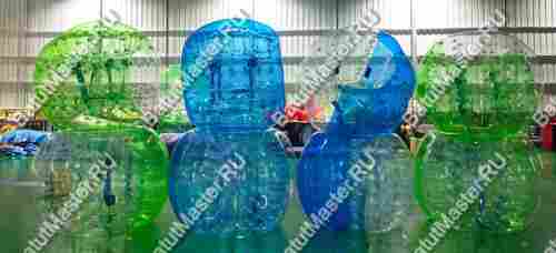 Бампербол «Яблоко», ПВХ, диаметр 1,5 м