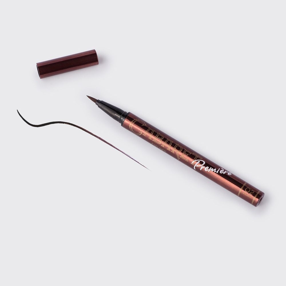 Подводка-фломастер для глаз VIVIENNE SABO Cabaret Premiere Eyeliner - 02 Brown (коричневый)