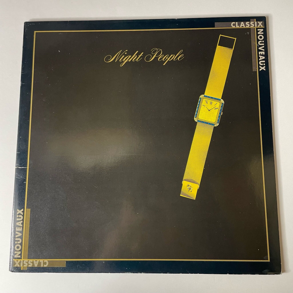 Винтажная виниловая пластинка LP Classix Nouveaux Night People (Holland 1981)
