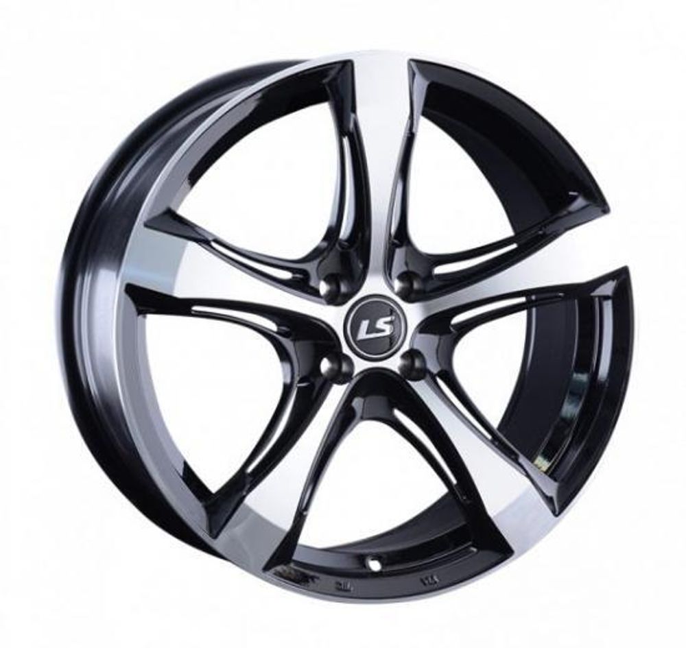 LS Wheels 1053 7.5x17 4x100 ET 40 Dia 60.1 (BKF)