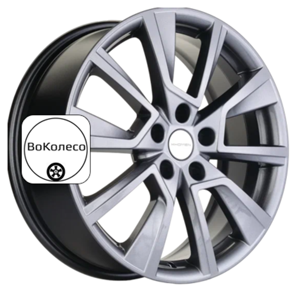 7x18/5x114,3 ET50 D54,1 KHW1802 (Coolray) Gray Khomen Wheels