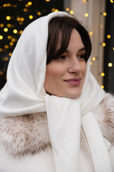 Косынка облегченная молочный