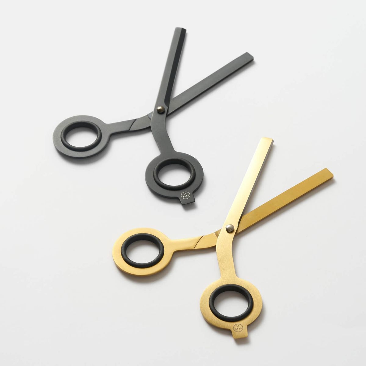 HMM Scissors Gold — ножницы с подставкой