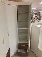 Стеллаж ШД 450.1 Лавис Грей софт