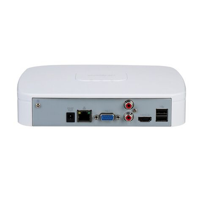 Видеорегистратор для видеонаблюдения DAHUA DHI-NVR4116-4KS3 16-канальный IP-видеорегистратор 4К и Smart H.265+, входящий поток до 80Мбит/с, 1 SATA III до 6Тбайт
