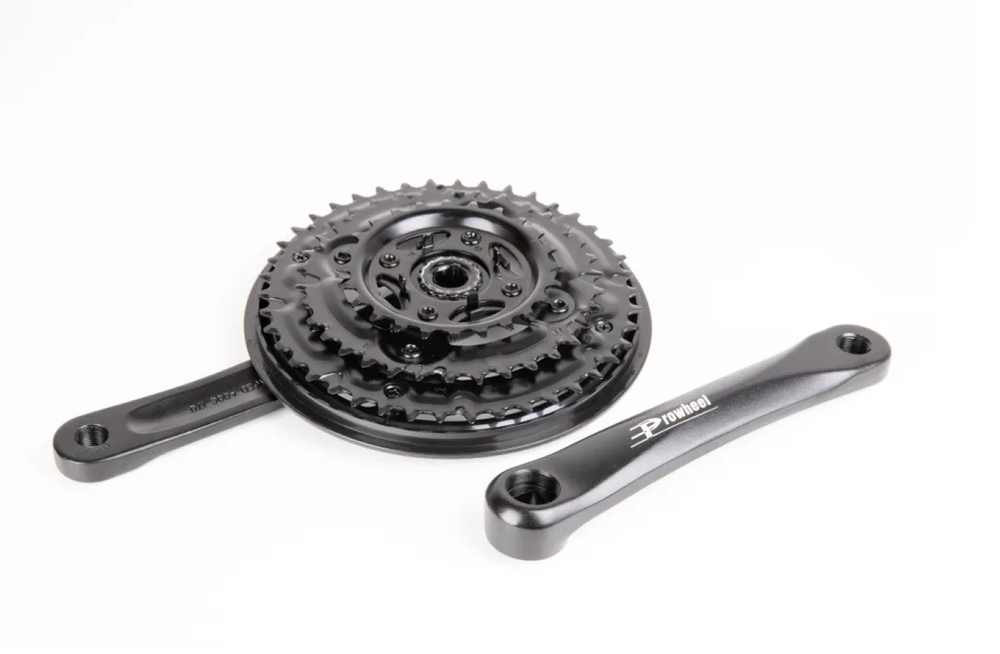 Система Prowheel MA-AC49 24/34/42T, 165 мм алюм. под квадрат черный, 3 скорости, 1/10 MA-AC49-165-3