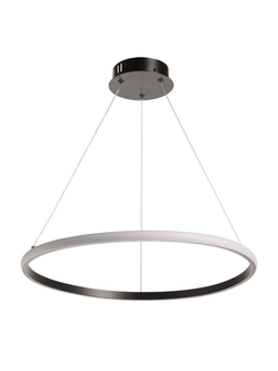 Люстра подвесная светодиодная De City Оскар, 50 Вт LED, 18 кв м, черная