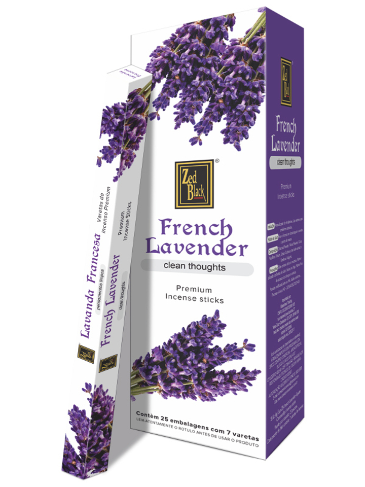Zed Black French Lavender четырехгранник Благовоние Французская Лаванда